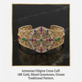 Armenian Filigree Cross Cuff